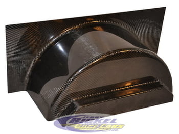 Carbon Fiber Tunnel Bonnet Window JBRC2120C